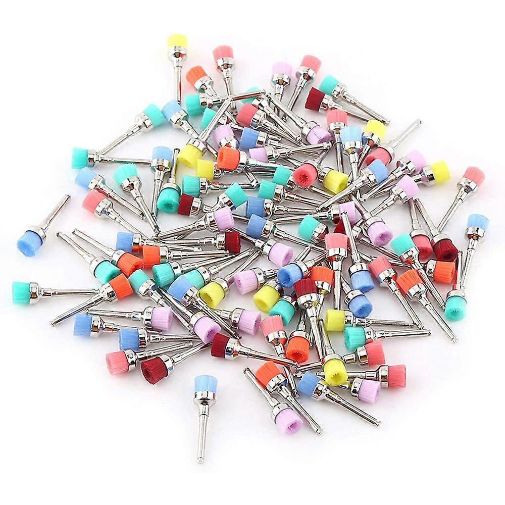 Nylon Polishing Brushes For Tooth Polishing Use 100pcs