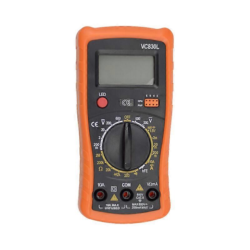 Digital Multimeter,Digital Automatic Multimeter,Professional Electrical Tester,Voltmeter/Resistance/Continuity/Diodes Apply to Laboratories, Factories