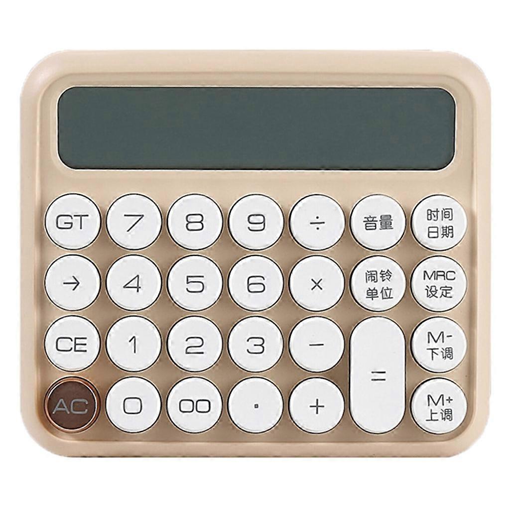 Desktop Calculator 12 Digit Standard Calculator with Large LCD Display Office Calculator Basic Calculator for Home Use