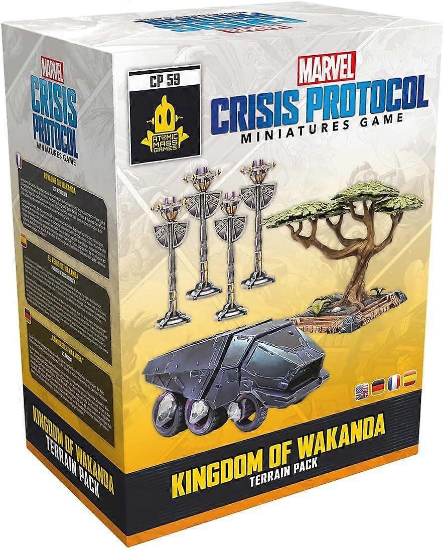 Kingdom Of Wakanda Terrain Pack Marvel Crisis Protocol