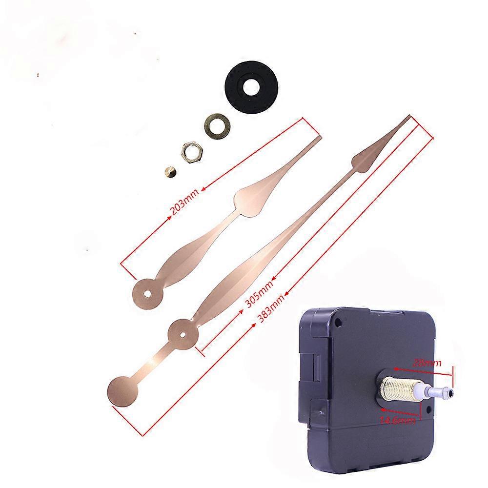 DIY Replacement Quartz Movement Parts for Wall Clocks