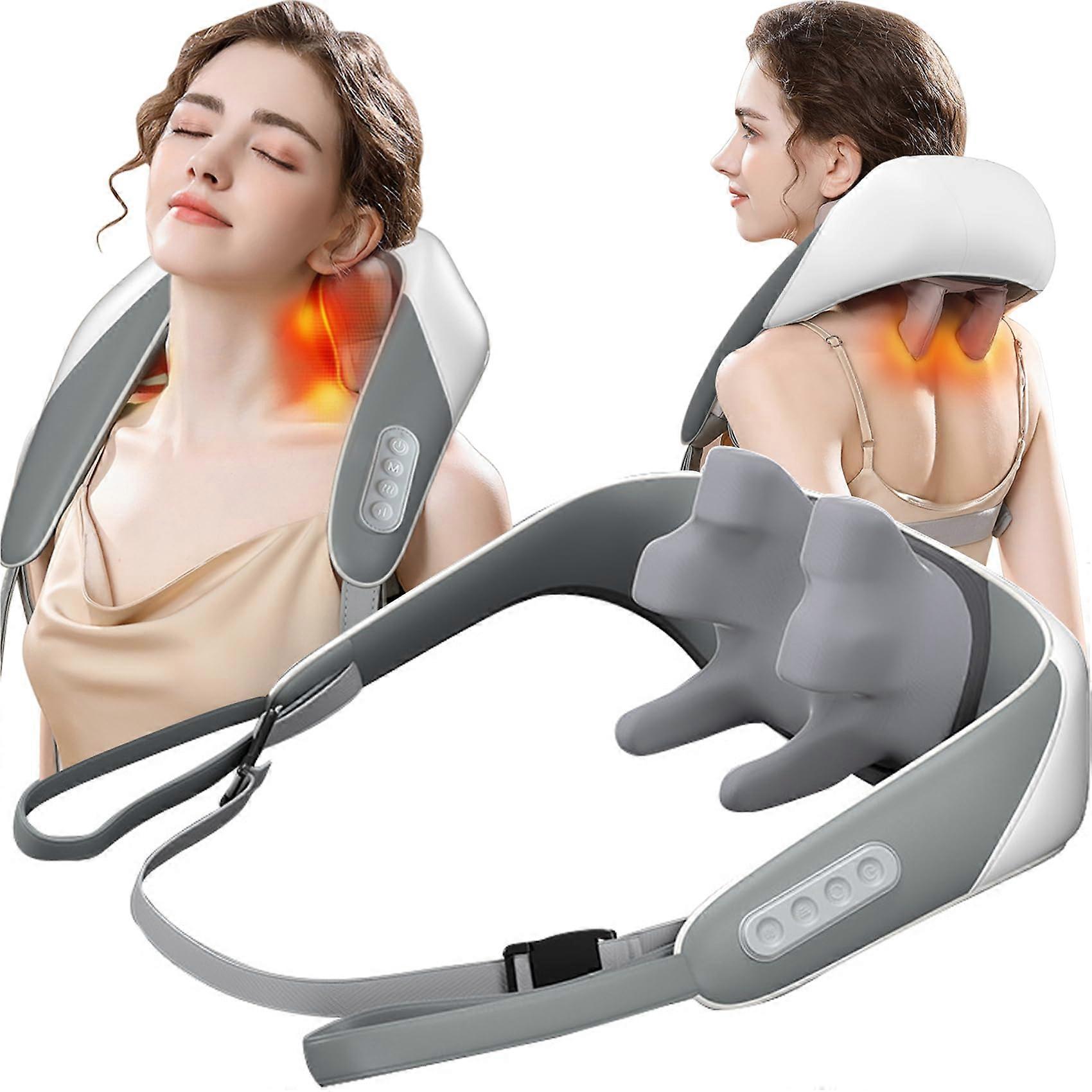 50% Off-Massagers for Neck and Shoulder with Heat Goletsure Pain Relief Deep 5D Kneading