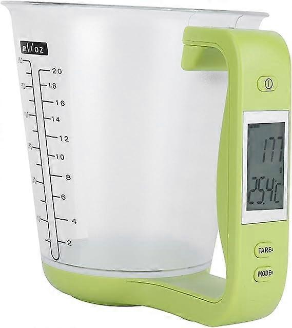 Digital Kitchen Scale and Measuring Cup, 1000g 0.1g Accuracy Digital Kitchen Electronic Measuring Cup Scale with LCD Display, Food Scale Weight Scale