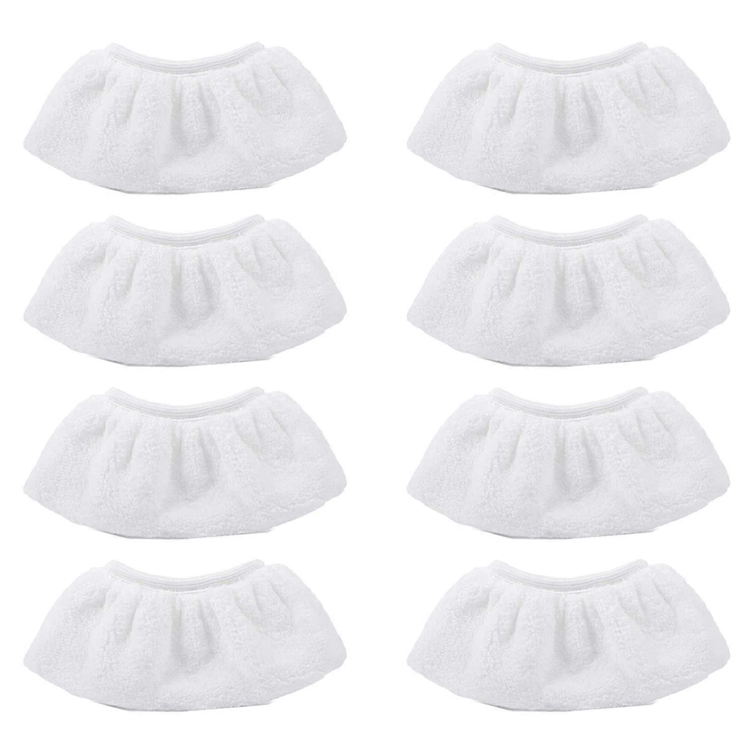 8-pack mikrofiberduk täcksats för Kärcher ångtvätt EasyFix SC2 SC3 SC4 SC5 Handmunstycke Tillbehör