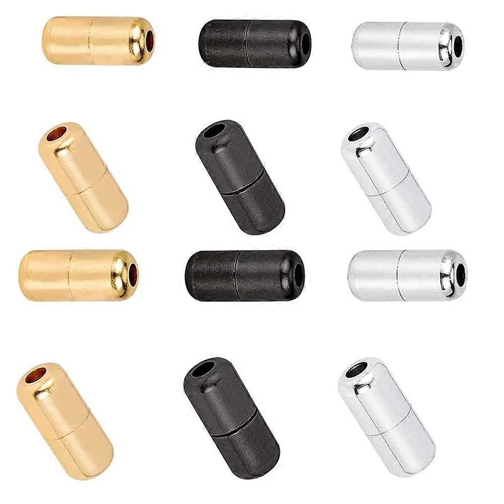 30 قطعة كبسولة معدنية رباط الحذاء مشبك، كسول الأربطة مشبك، سميكة رباط الحذاء مشبك قفل أربطة الحذاء الملحقات للأحذية الرياضية