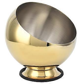 Stainless Steel Seasoning Bowl for Hot Sauce and Spicy Dishes with Base