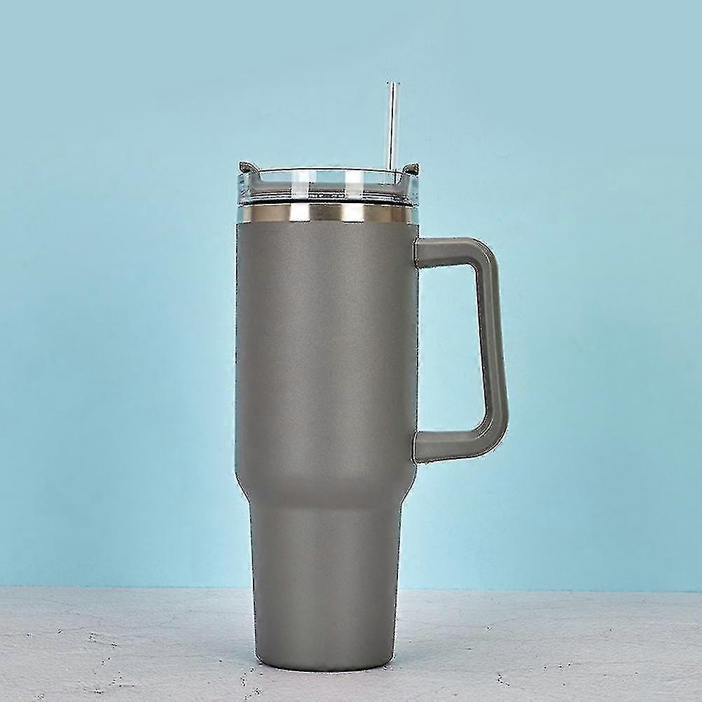 40oz dobrodružství Quencher Tumbler Nerezová termoska vakuové šálky s rukojetí
