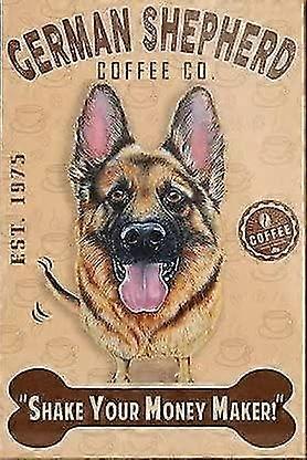 Placa de Metal de Lata de Modo de Café de Gato, Poster Retro Black Cat Coffee Co, vintage 8x12 Polegadas OU 12x16 Polegadas M