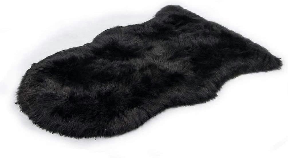 Faux Lammfell Schaffell Teppich Lammfellimitat Teppich Bettvorleger
