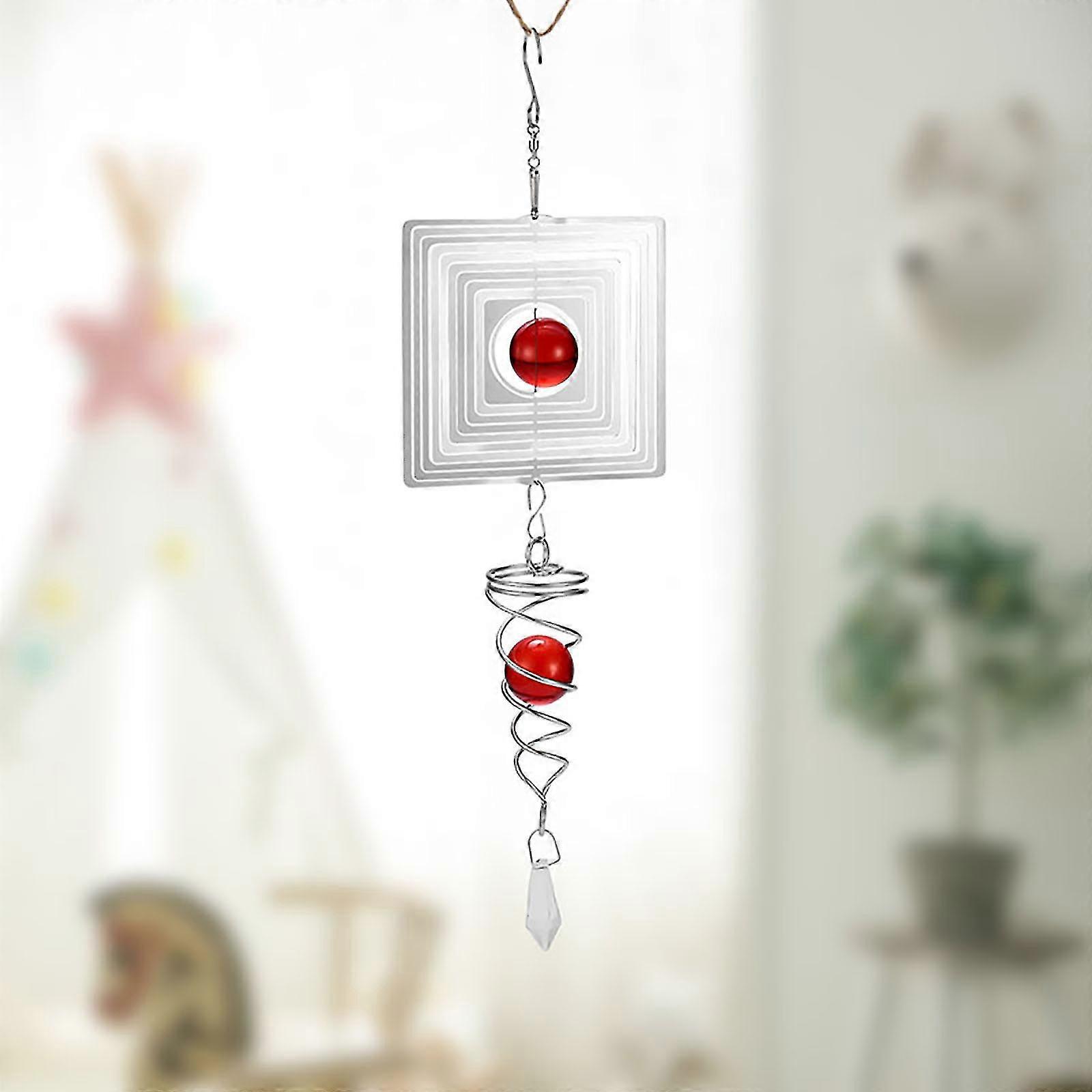 Home Courtyard Decoration Wind Chime Mirror Wispy Creative Store Decoration