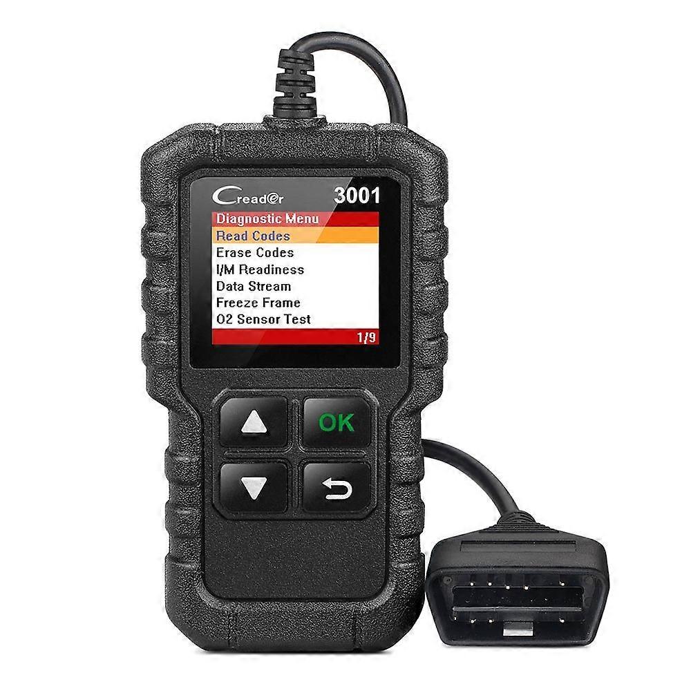 Portable EOBD Function Full OBDII X431 Creader 3001 CR3001 Scanner Code Reader Car Diagnostic Tool