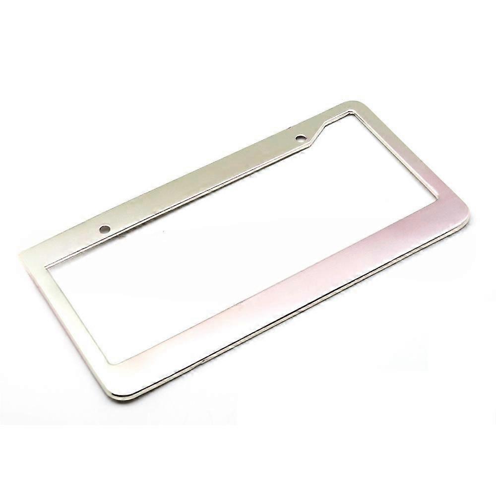 Upgrade Your Car with a Durable Aluminum Alloy License Plate Frame - UV Craft Adaptation