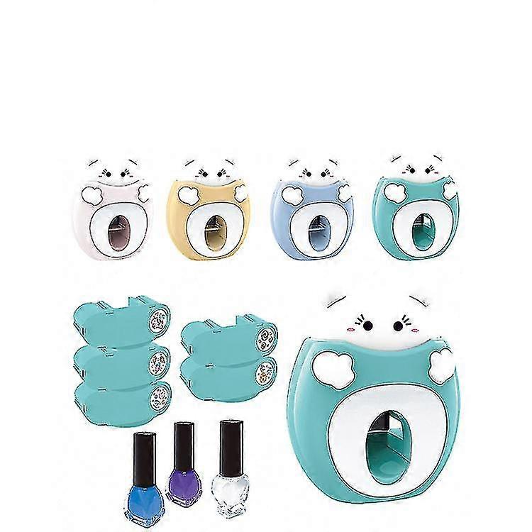 Nail Art Kit för flickor - Nagellack Presentkit set för barn