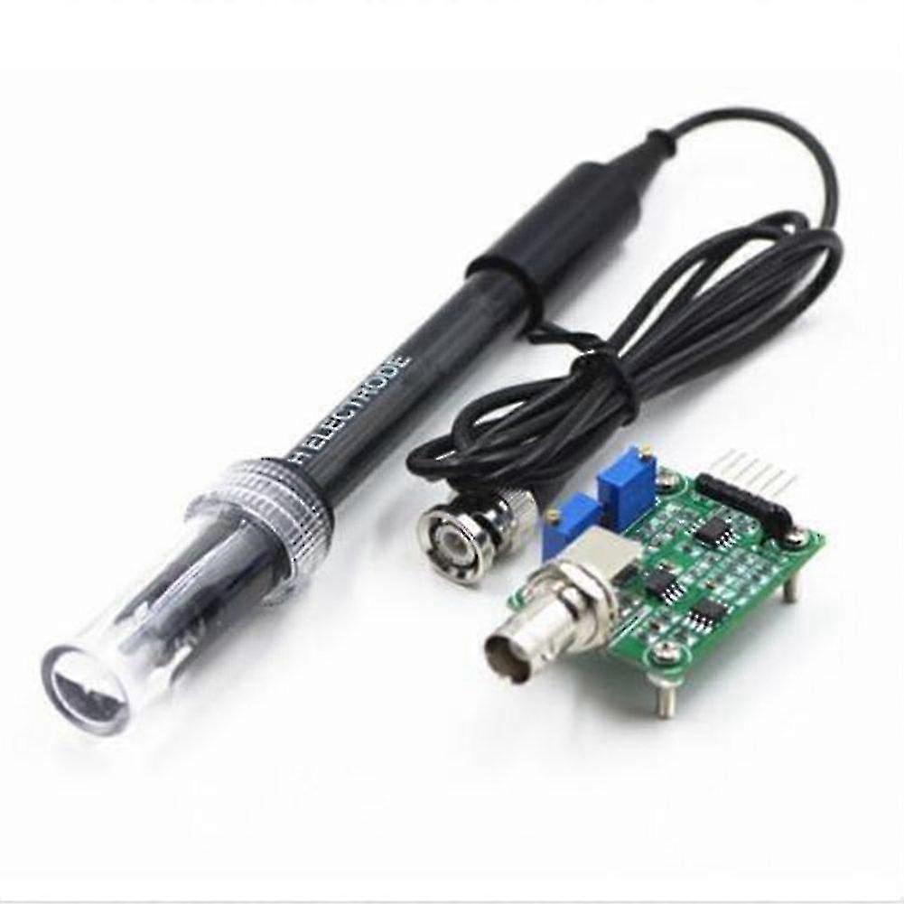 Liquid Ph Value Detection Sensor Module Ph Electrode Probe Bnc Monitoring Control Board For Bnc Ele
