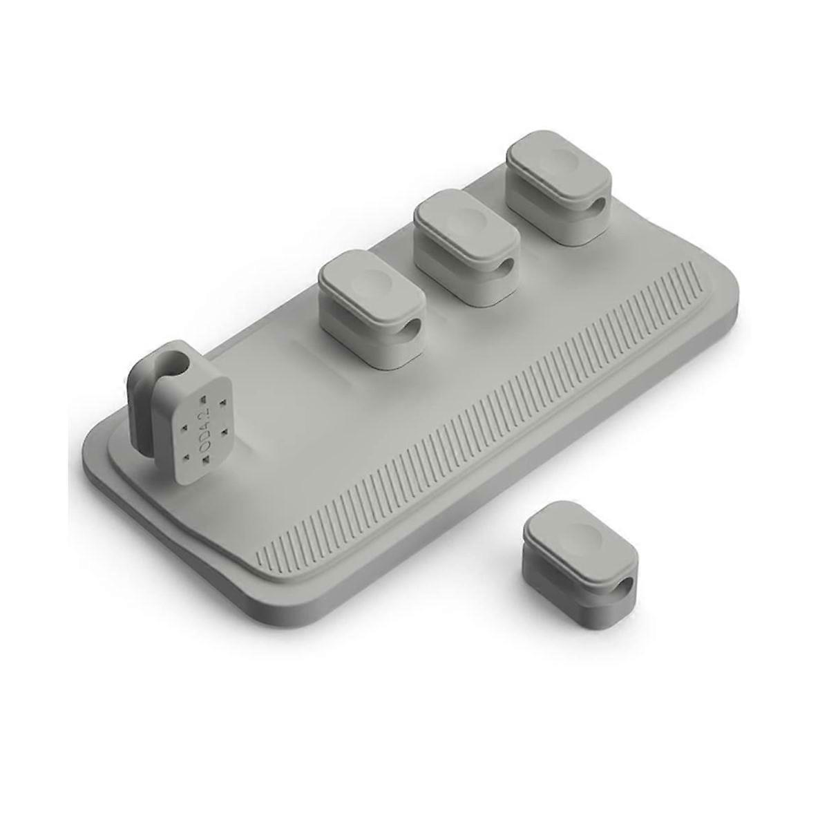 Magnetic Cable Holder, Desktop Cord Keeper, Cables, Other Wires, Sticks to Wood, Marble, Metal, Gla