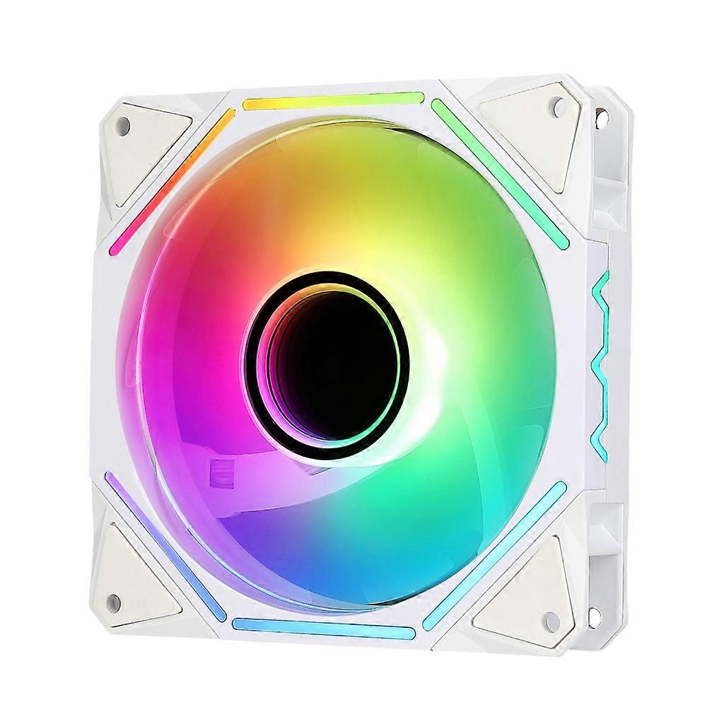 Computer PC Fan Adjustable ARGB Cooling Fan SYNC ARGB Fans 5V DC Adjust Speed