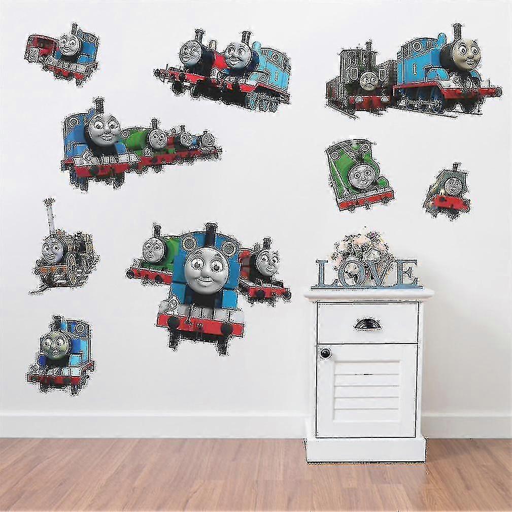 Thomas και φίλοι κινούμενα σχέδια μικρό τρένο αυτοκόλλητα τοίχου διακοσμητικά αυτοκόλλητα ταπετσαρία D156 -GSL