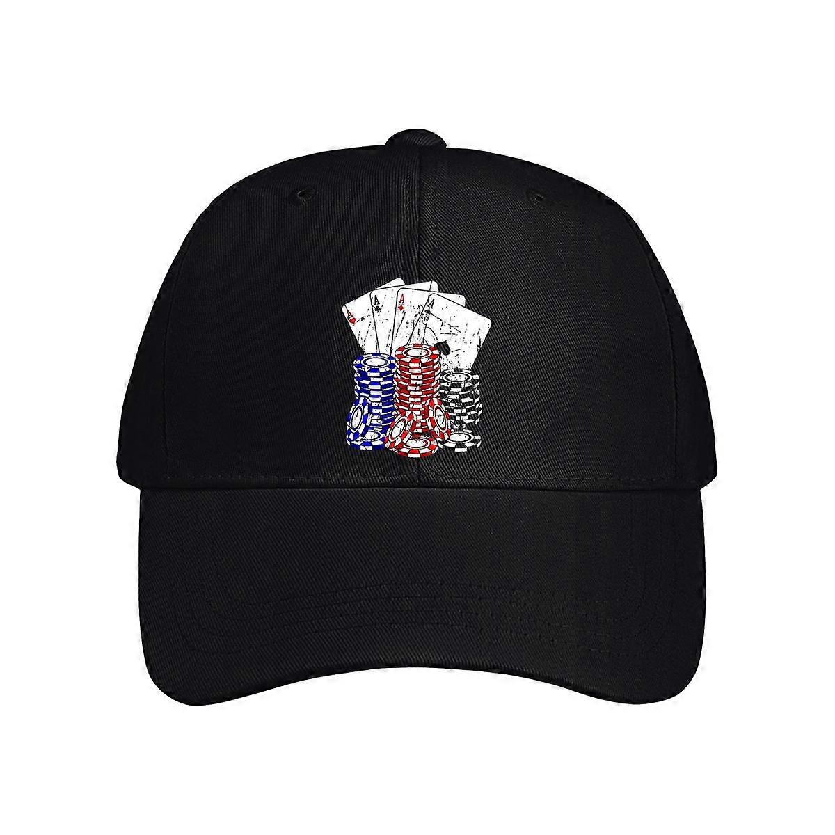 Casino Cards And Chips Baseball Cap
