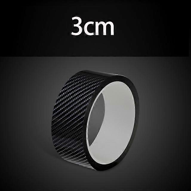 Motor Vehicle Parts Carbon Fiber Car Door Sill Sticker Scratch Proof Moulding Strip Car Sticker Protector Door Edge Protective Black