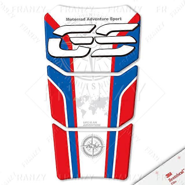 עבור BMW R1200GS ADV R1250GS R 1250 GS Adventure אופנוע 3D משטח טנק מדבקת מגן טריפל שחור 40 שנה מדבקת 2022 2023