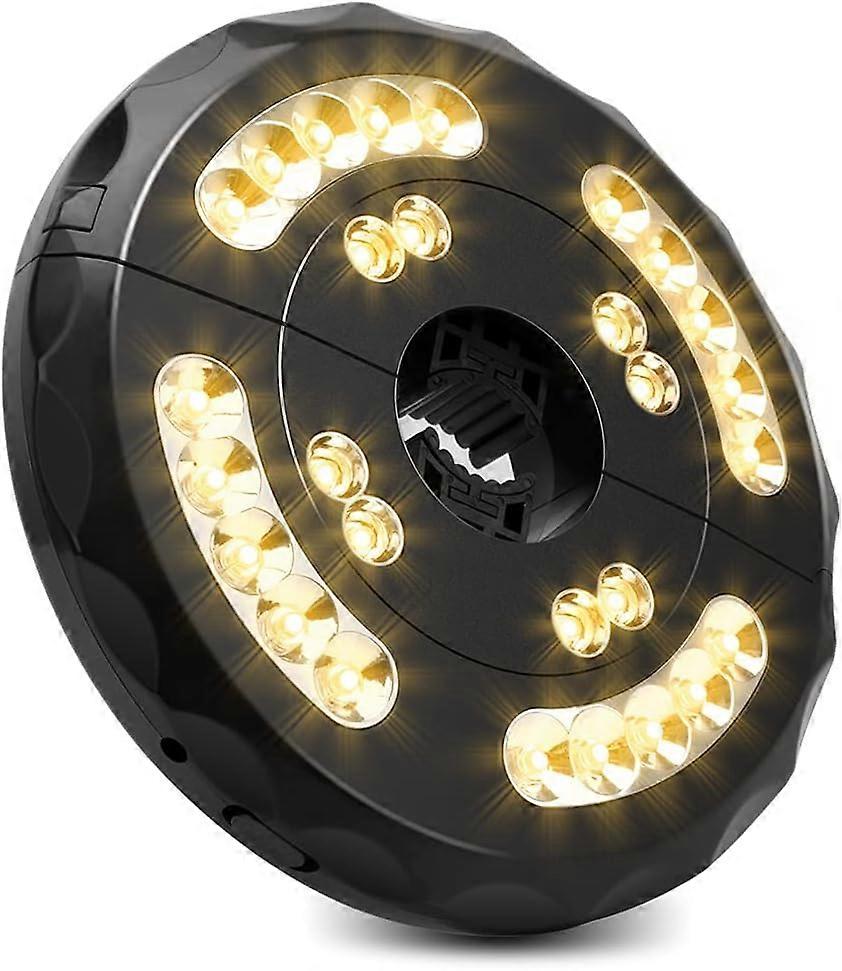 Parasol light for garden campsites