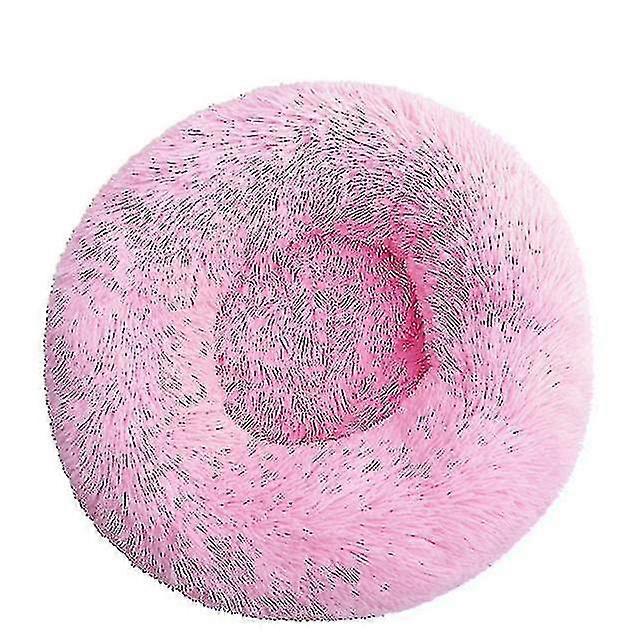 Dog Bed /Cat Bed Washable Calming Comfy Donut Style Plush Pet Cat Or Dog Be