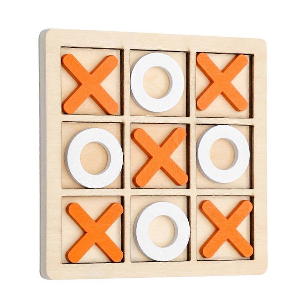 Tic-Tac-Toe Table Game Chess Board Game Party Game Set Kids Brain Training