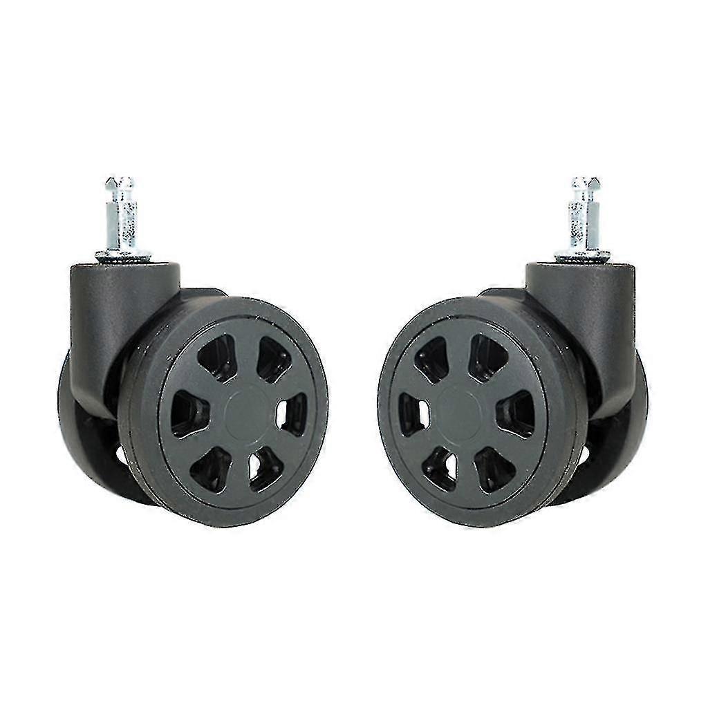 Durable Replacement Wheels Universal Quiet Wheels Versatile Wheels 1 Pair For Luggage Smooth Rolling & Easy To Install-Yvan