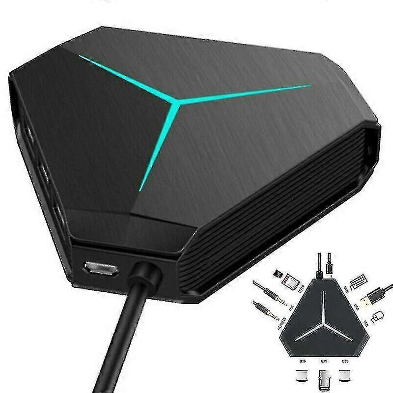 6 Port Usb Hub 2.0 Splitters Expans High Speed Laptop Adapter