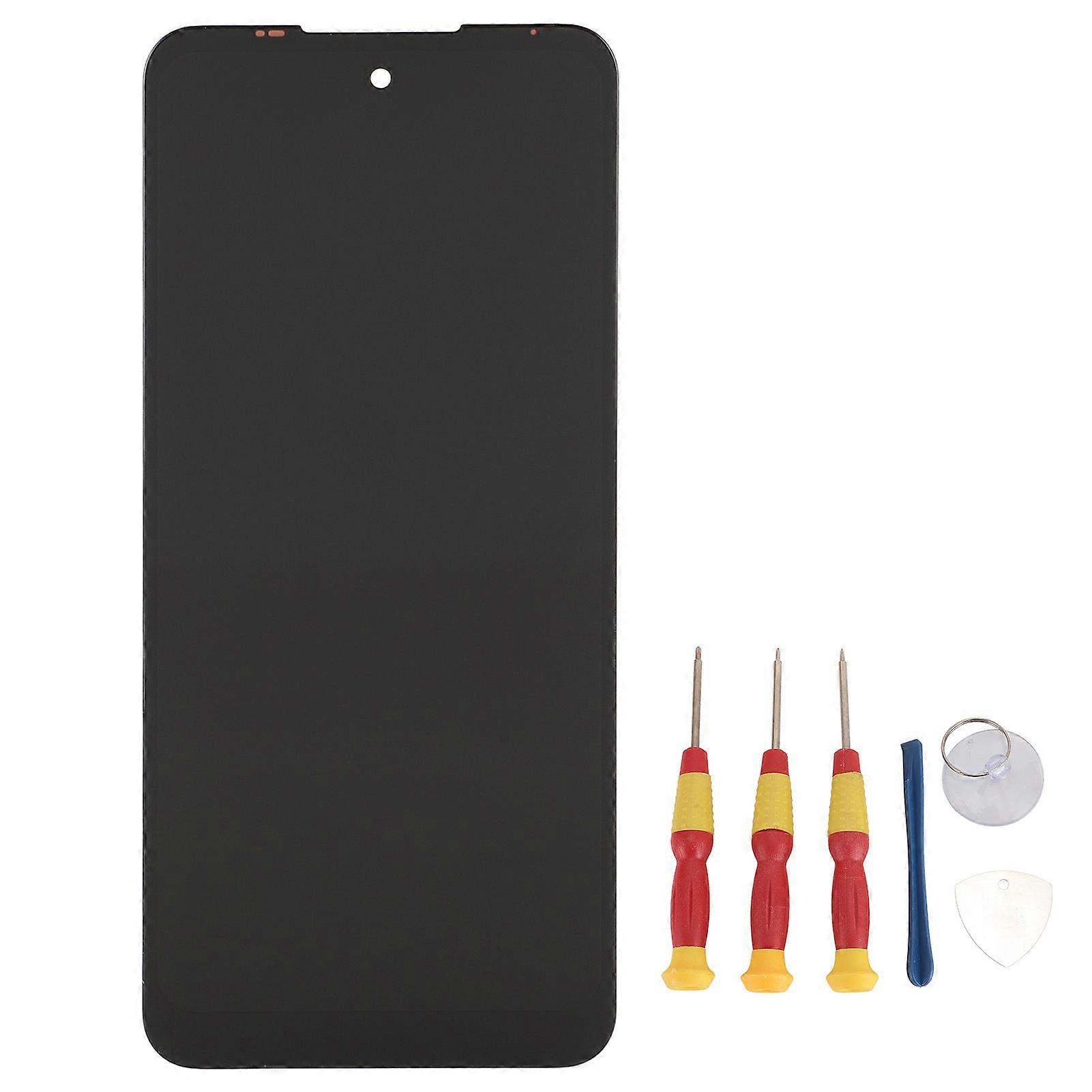 Screen Replacement Kit for G Play 2023 XT2271 Original Size Fitted Full LCD Display Touch Digitizer Assembly with Tools