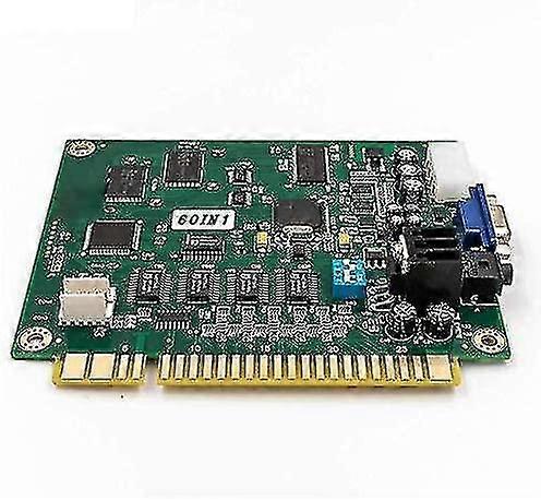 Classic 60-in-1 Vertical Multi Arcade Game Jamma Pcb Board Cga/vga Output
