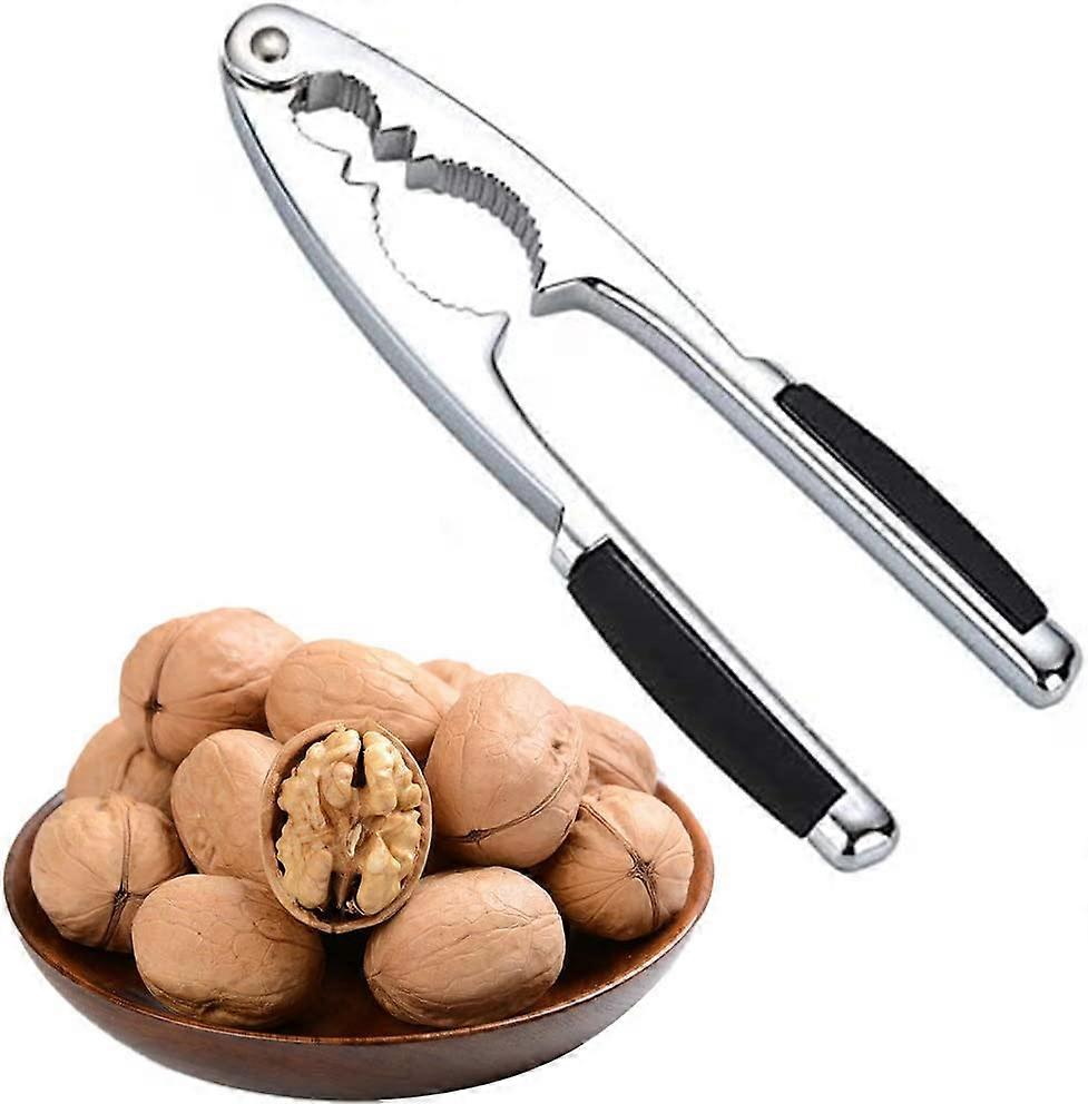 Nut Crackers Heavy Duty with Non-Slip Handle, Nut Shell Opener , an Opening Tool