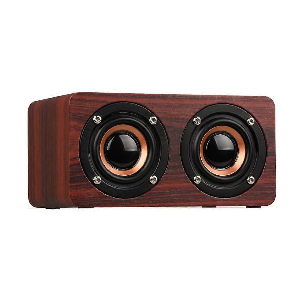 Retro Holz Wireless Desktop Bluetooth Lautsprecher