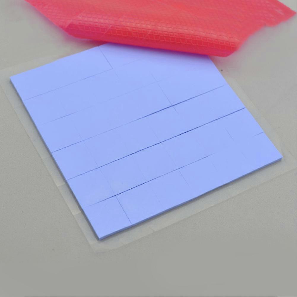 Blue 3.2W/mK GPU CPU Heatsink Cooling Conductive Silicone Pad Thermal Tool