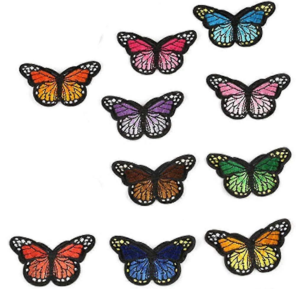 Embroidery Butterfly Applique Diy High Quality