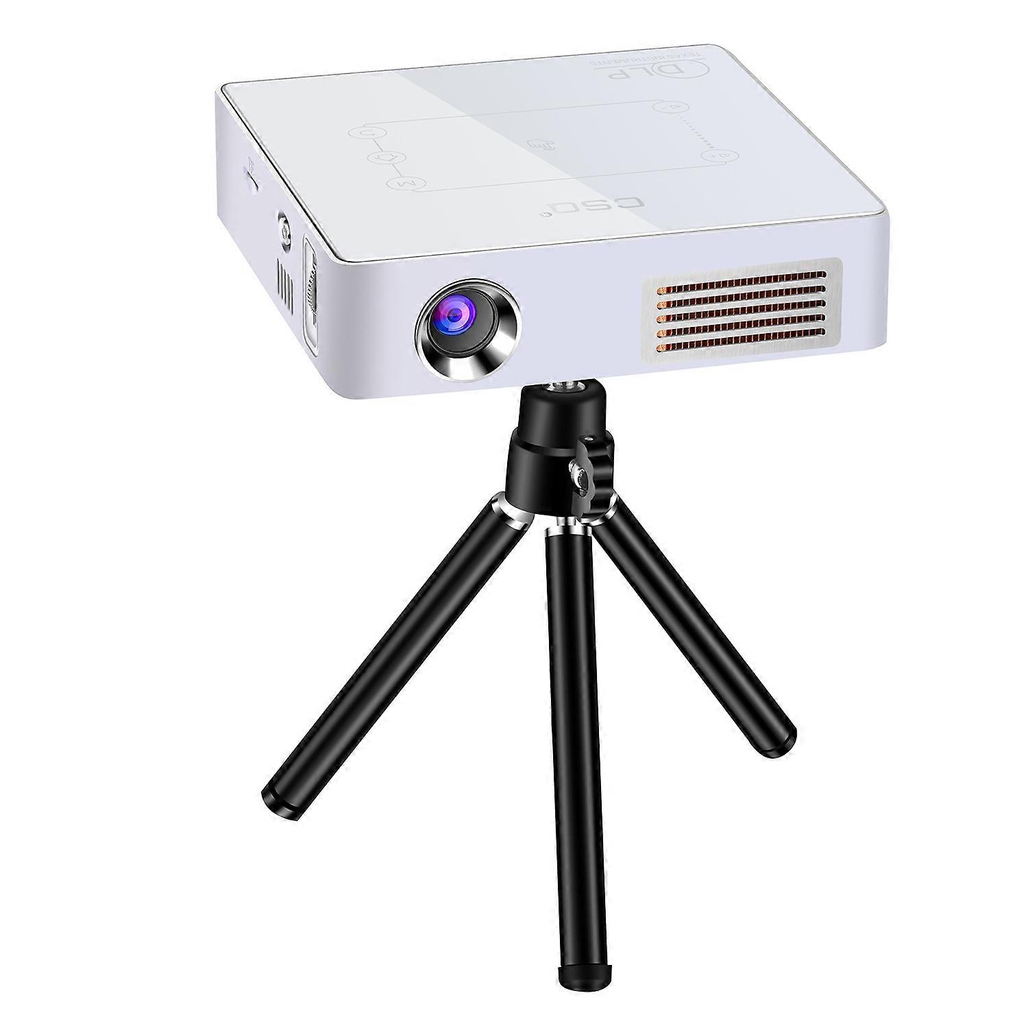 CSQ C9Plus video projector - Android 7.12 system, Ultra HD 1080P, 2G+16G - white