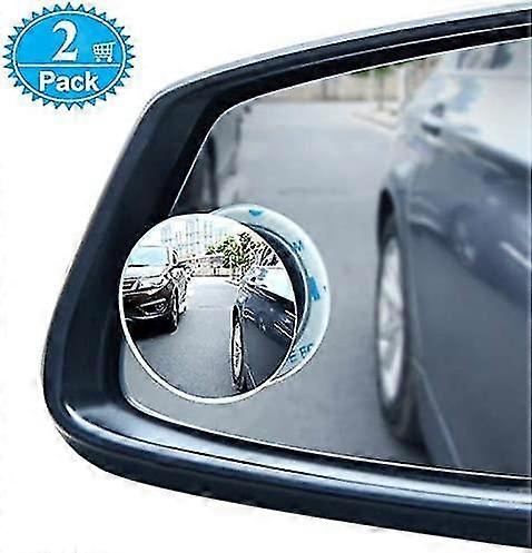 Car Blind - 360 Swivel Convex For S2pcs-silver