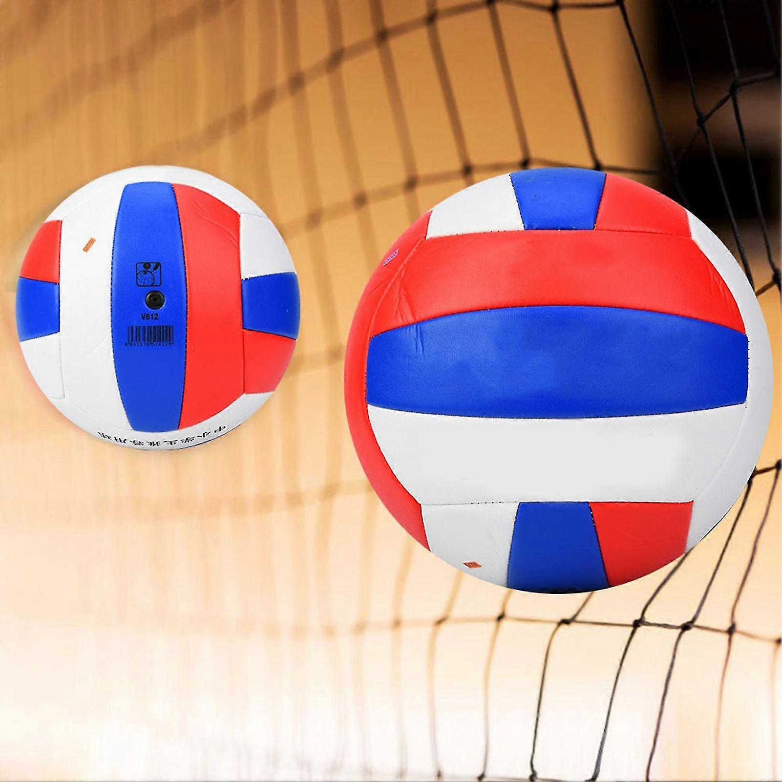 Official Size 5 Soft Professional PU Volleyball Training Ball for Indoor and Outdoor Use with Net and Needle