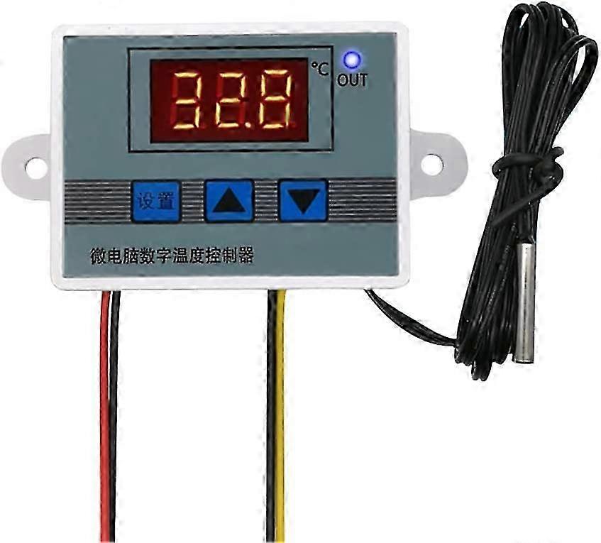XH-W3002 110V-220V -50~110 Digital Temperature Controller Intelligent Digital Display Temperature Control Switch Home Aquarium Incubator Temperature C