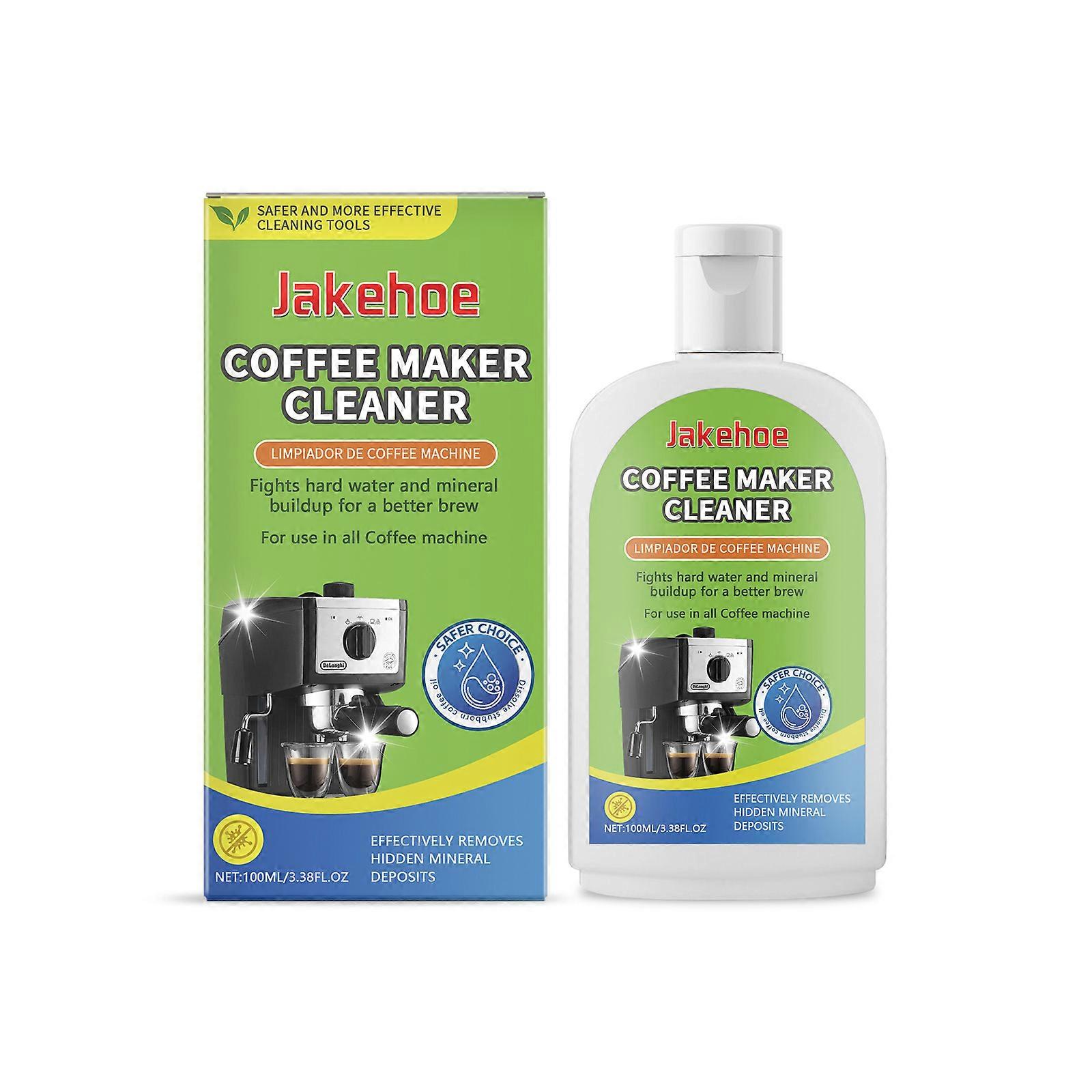 Effective Coffee Machine Cleaner - Removes Oil & Stains, Extends Life, Easy to Use 100ml