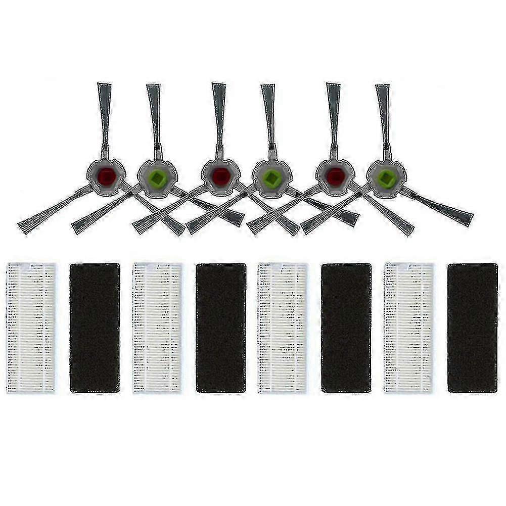 ערכת מברשת צד מסנן 11pcs/set עבור Ecovacs Deebot U2 Dgn22 רובוט