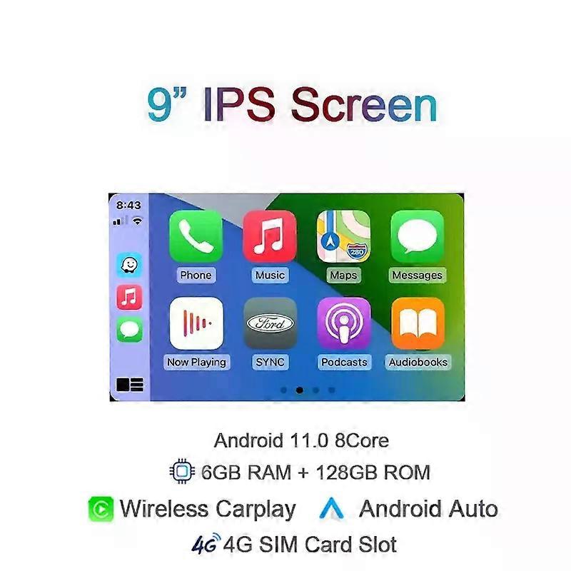 Carplay Dsp Android 12 Car Radio For Toyota Highlander 2 Xu40 2007-2013 Multimedia Video Player 4g Lte Wifi Navigation Gps Audio