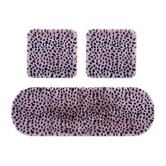 Thickened Plush Car Seat Cushion Set Non-Slip Design Wear Resistant Soft Fluffy Protector Winter