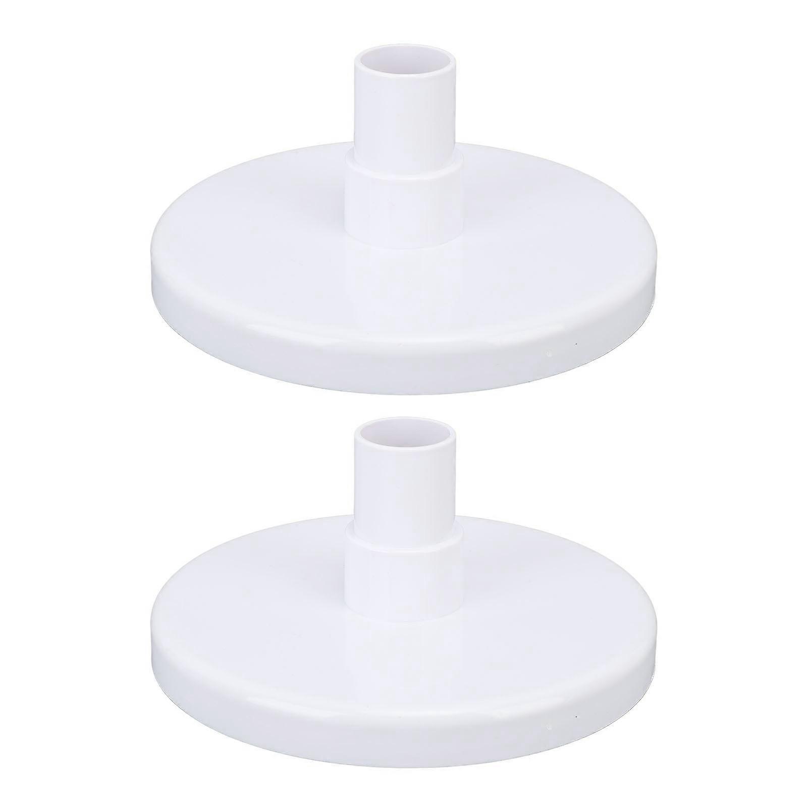 2pcs Pool Vacuum Plate Compatible for Pentair 513330 for Hayward SP1091WM 6.3in Bottom Width 1.2in Connection Diameter