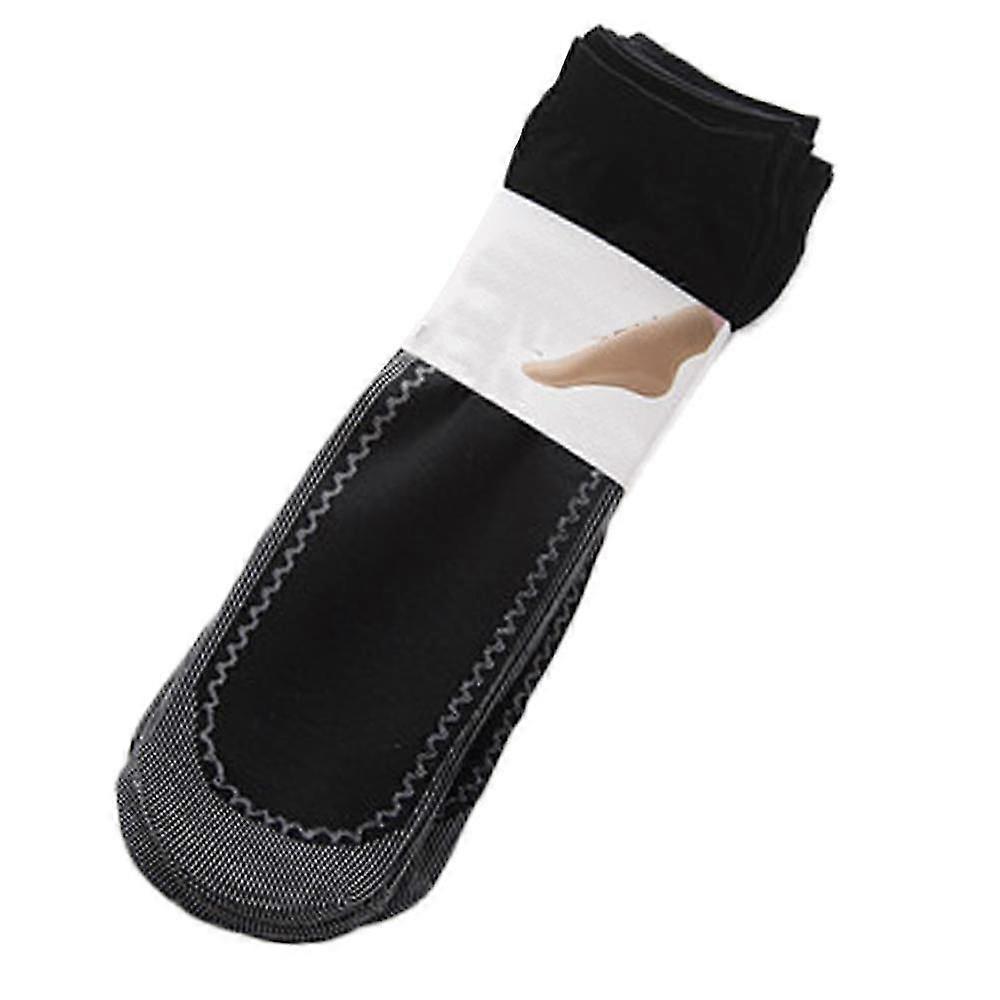 Ladies Loose Diabetic Ankle Socks, Bamboo, Wide, Thin, Seamless Toe And Strapless Top