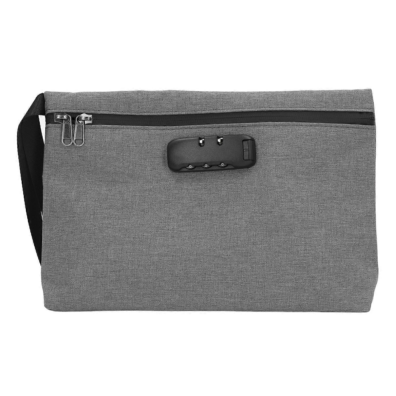 Smell Proof Bag with Combination Lock Sealable Lockable Activated Carbon Odor Stash Case Container f