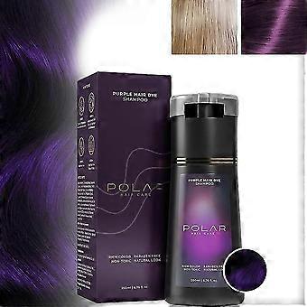 Shampooing colorant, Shampooing de teinture de soin, Shampooing de teinture pour les cheveux, Pour la couverture, Convient aux femmes Moi violet