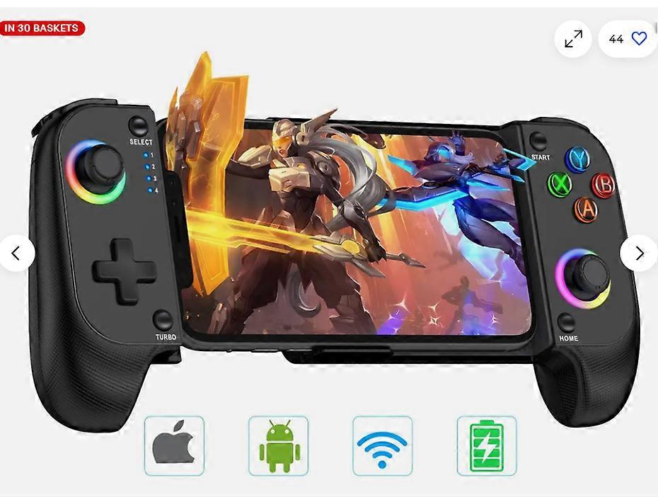 Draadloze telefooncontroller voor iPhone / Android, mobiele gamingcontroller voor iOS