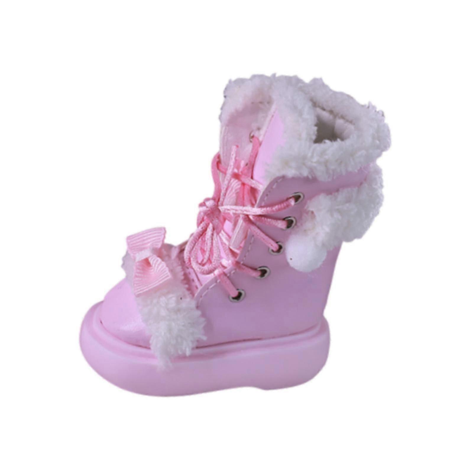 Vinterstövlar dockkläder tillbehör 1/4 för Flexibility Collection barngåva rosa