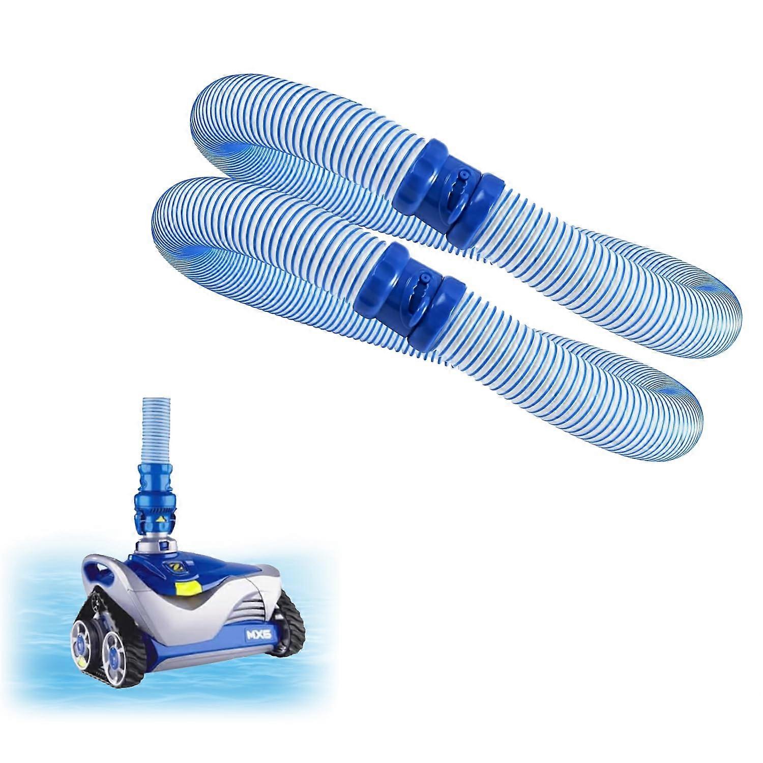 R0527700 Pool Cleaner Hose 39 Inch Long 1.5 Inch Diameter Replacement Kit for Zodiac MX6 MX8 Inground Above Ground Pools 2 Pack